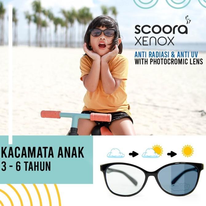Kacamata Anti Radiasi Anak Scoora Xenox