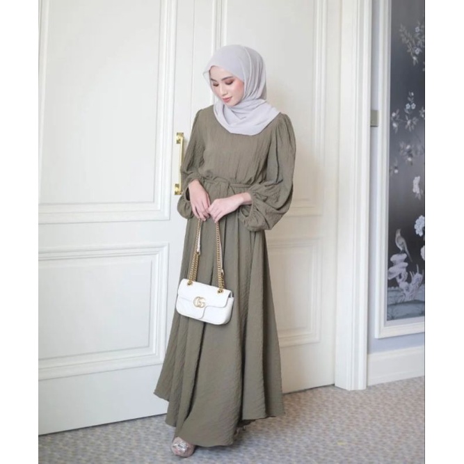 INAYAH DRESS MUSLIMAH GAMIS PESTA TERBARU 2023/DRESS POLOS MAYUNG VIRAL KEKINIAN/FASHION MUSLIM WANITA TERLARIS/FAR MOSLEMSTORE