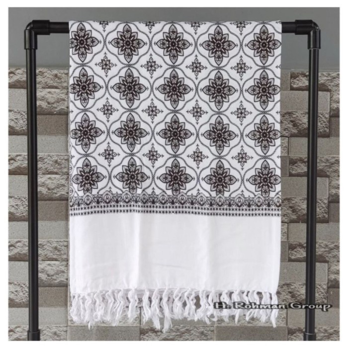 Sorban Promo Sorban Ar Rida Rayon Gloyoran Motif Kasmiri(O4Q4) Sorban Panjang REAL PICT BISA COD Sor