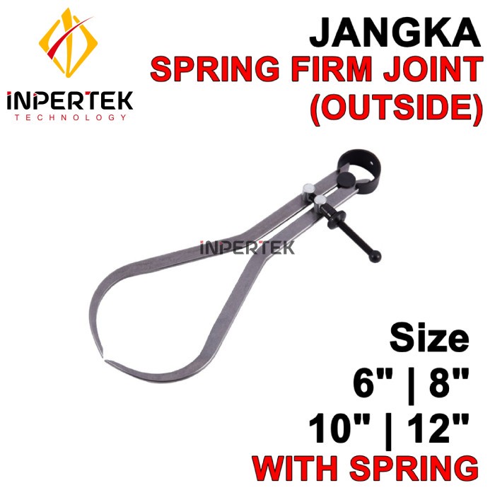 

Jangka Besi 10" SOLAR Spring Caliper Firm Joint Outside Luar 250 / 10 Inch