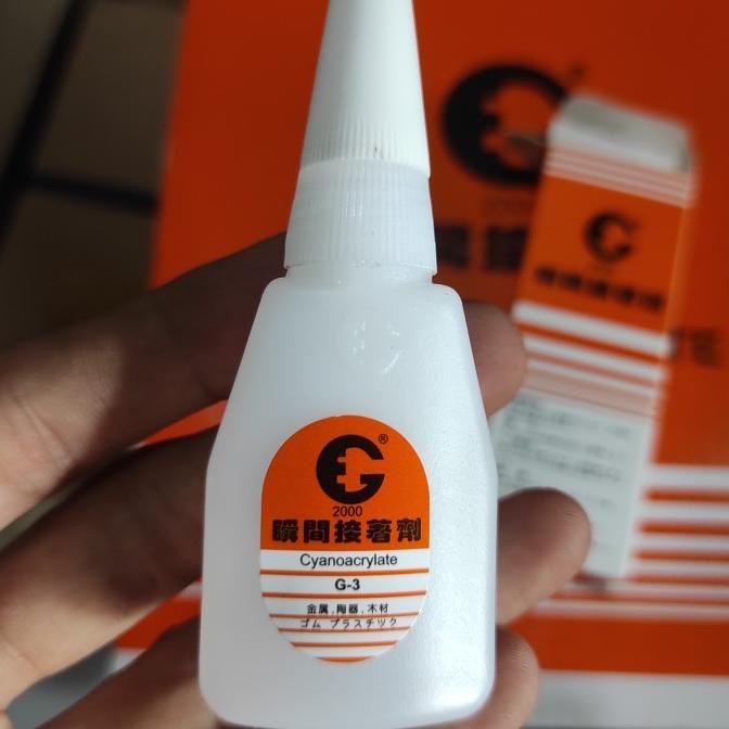 

:0:0:0] SINBAT Lem KOREA G2000 Asli Super LENGKET Lem Cair Bening Tetes Kuat G