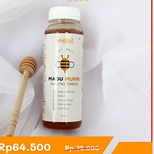 

✨ Madu Murni Saheela 340gr 100 % ORIGINAL Asli Raw Natural Honey gas !!