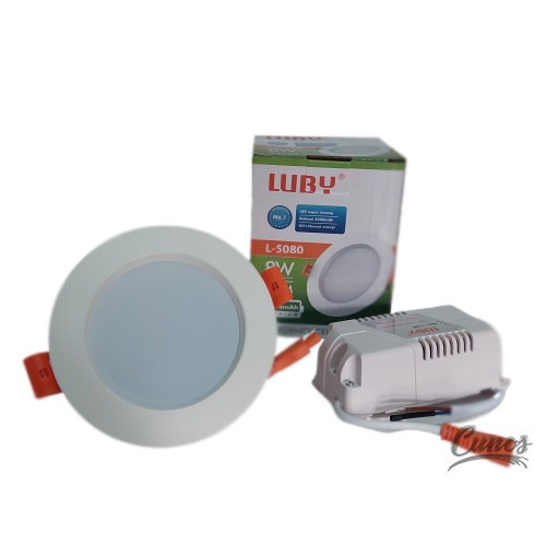 Lampu Lampu Downlight Plus Emergency 8 Watt Luby L-5080