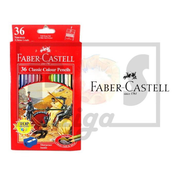 

PENSIL WARNA FABER CASTELL CLASSIC 36