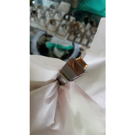 emban ikat ring monel super doff handmade