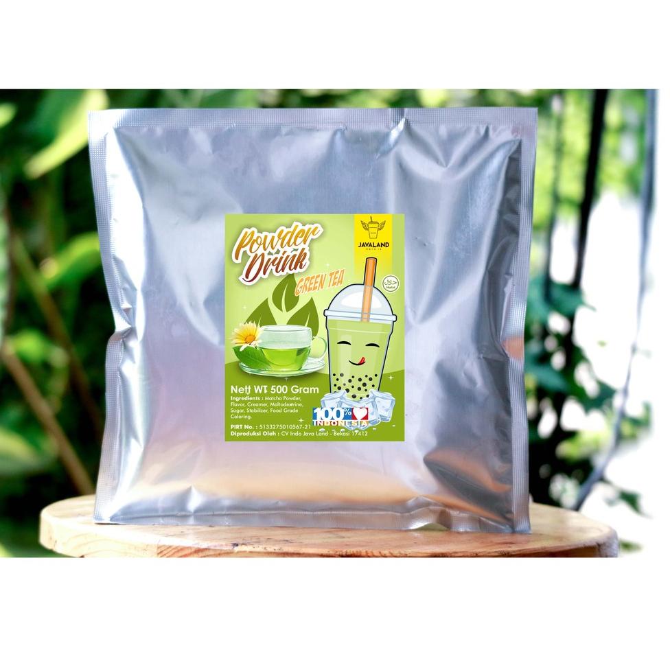 

BISA ✨COD✨ Bubuk minuman bubble drink rasa green tea greentea ice blended milkshake 1kg buruan