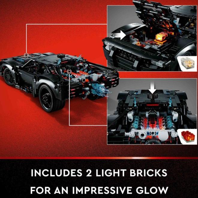 Promo Lego Technic 42127 The Batman - Batmobile Car (1360 Pieces) Termurah