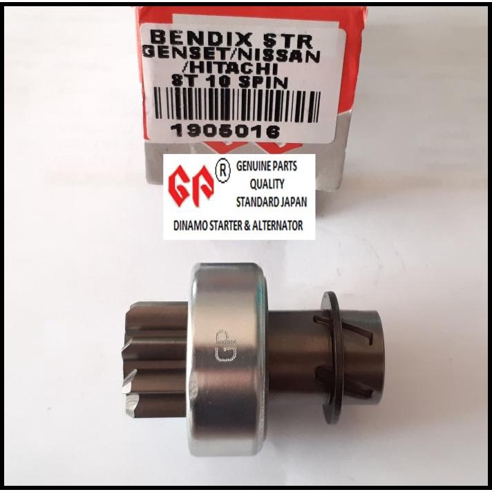 HOT DEAL BENDIX STARTER GP GENSET / NISSAN / HITACHI 8T 10 SPIN 