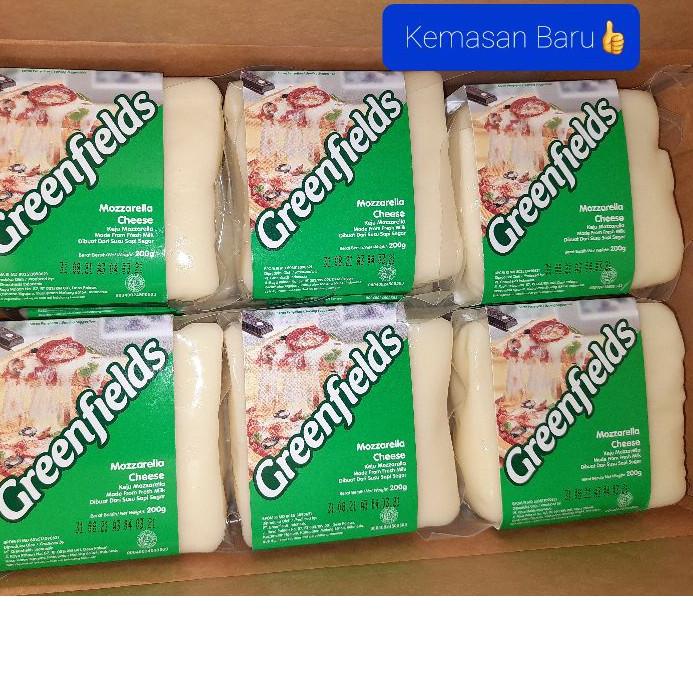 

Diskon | KI3 | GREENFIELDS Mozzarella Cheese 200gr // Keju Mozzarella Greenfields