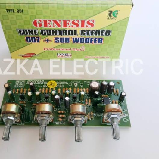 Discount⭐Kit Tone Control Stereo Genesis 12V DC