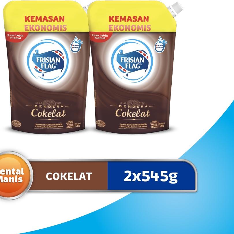

Terbaru | KF7 | Frisian Flag Kental Manis Cokelat Pouch 545gr x 2 Pcs