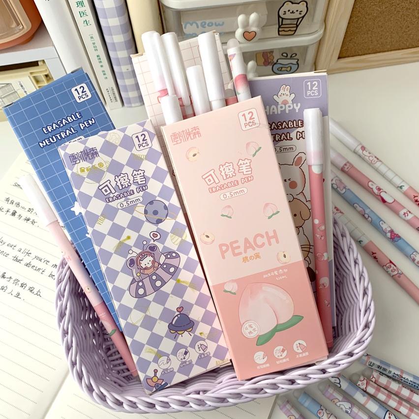 

MURAH !!! 1 LUSIN PULPEN GEL ( BISA DI HAPUS ) MOTIF LUCU / PULPEN GEL BISA HAPUS ATK [KODE 824]