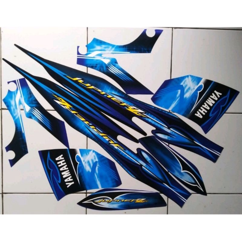 stiker striping YAMAHA JUPITER Z CW burhan 2008 2009, Kualitas Original