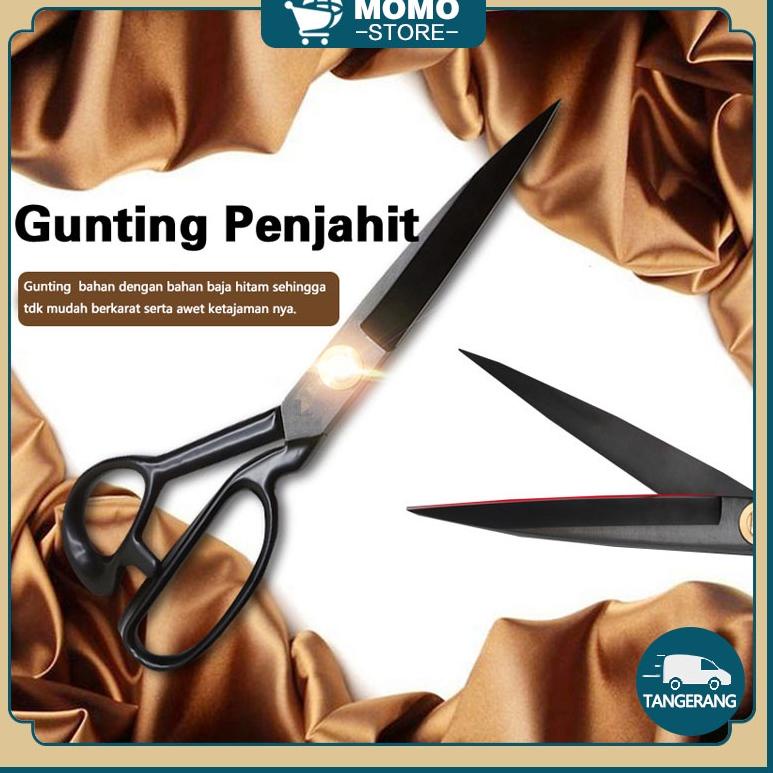 

DISCOUNT !! Gunting Penjahit Baja Mangan/Manganese Steel Tailor Scissors/Gunting Kain [KODE 804]