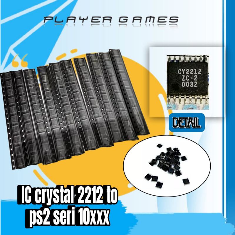 IC CRYSTAL PS 2 FAT SERI 10xx