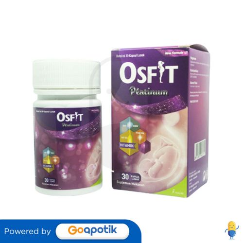 OSFIT PLATINUM BOTOL 30 KAPSUL LUNAK