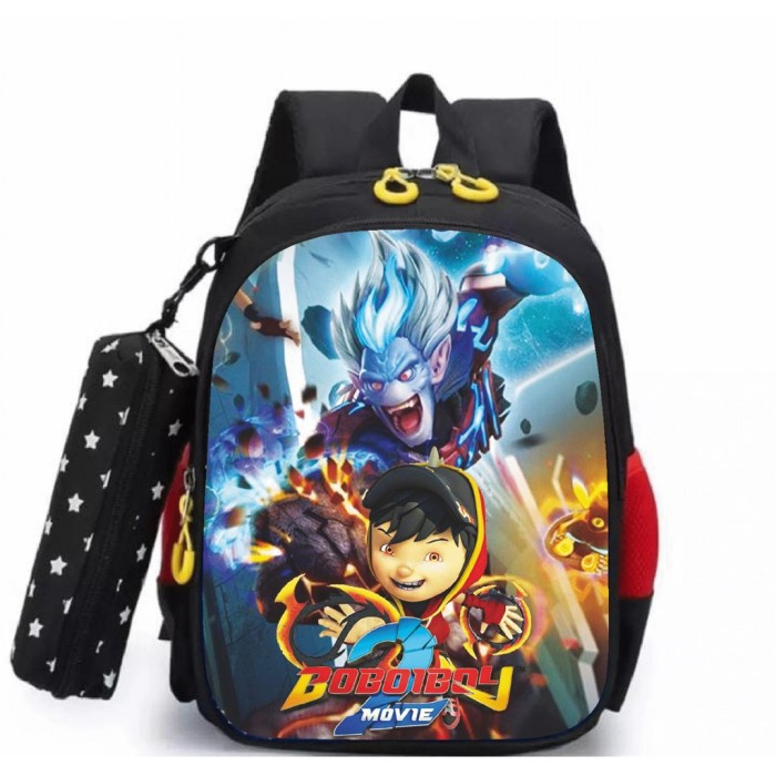 Tas Anak Karakter Boboiboy Untuk Anak Sd Tk Hitam J6F6 Kualitas Terbaik Keren Awet Model Terbaru bra