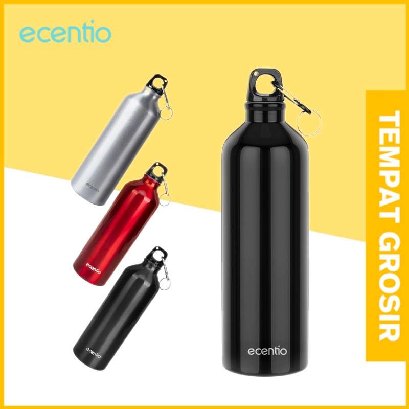 ecentio 750ML Tumbler Sports Tahan bocor botol minum/Cangkir aluminium/Botol air olahraga