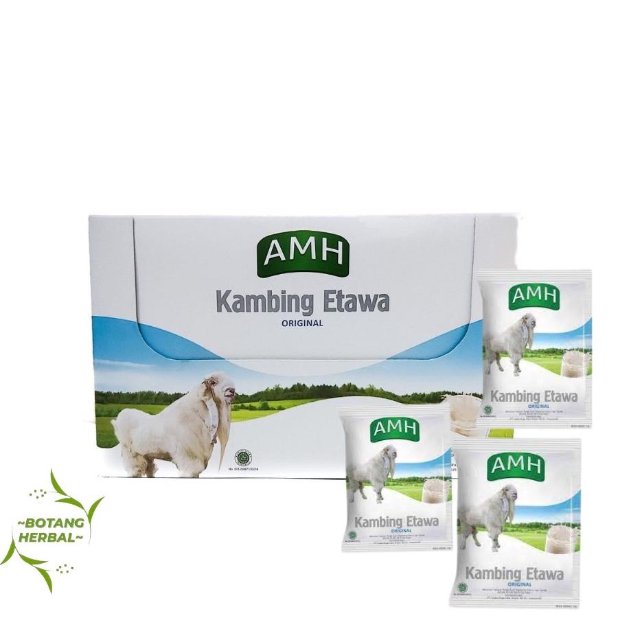 

[SALE !!!] Susu Kambing bubuk AMH Original / Kemasan BOX PUTIH ORIGINAL / Isi 10 SACHET / SUSU KAMBING ETAWA AMH [KODE 59]