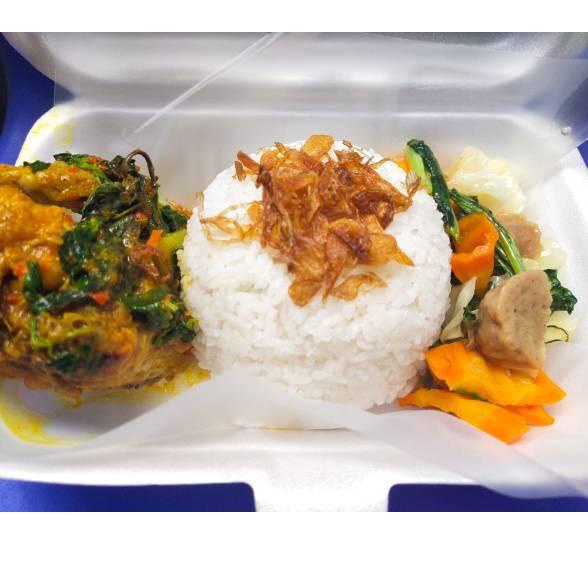 

(♥C6369] Nasi paket hemat ayam halal, higienis dan murah