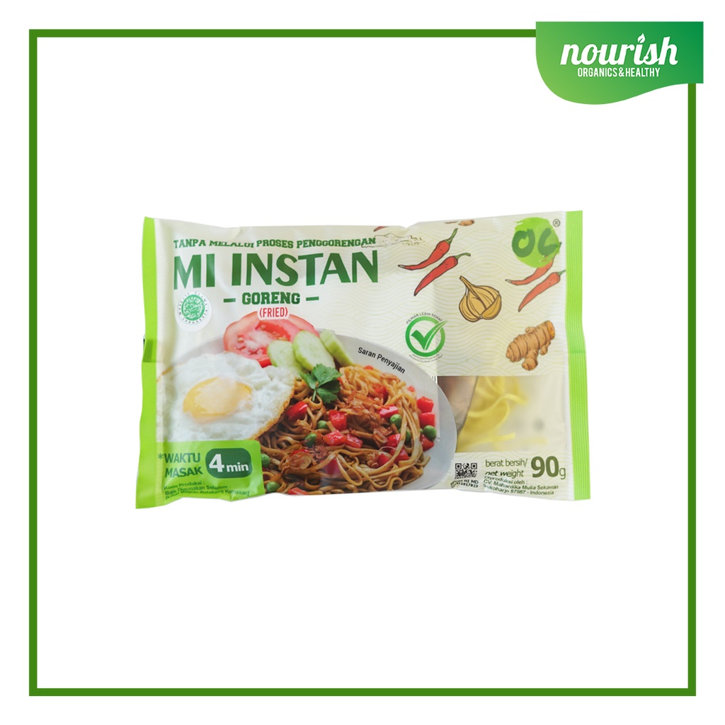 

Organic Center, Mie Goreng Original 90 gr (NO MSG)-JktBar