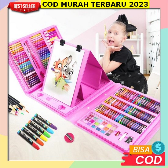 

Crayon Art Set Koper Set Crayon Mewarnai Anak Alat Lukis Anak Pewarna [ Aozora ] Art Set Pensil Warna Crayon