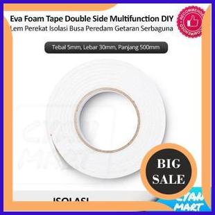 

Double Tape Busa EVA Foam Insulasi Peredam Suara Getaran Soft Tape Z8