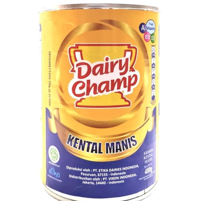 

>XG34448< susu kental manis Dairy Champ 480gr