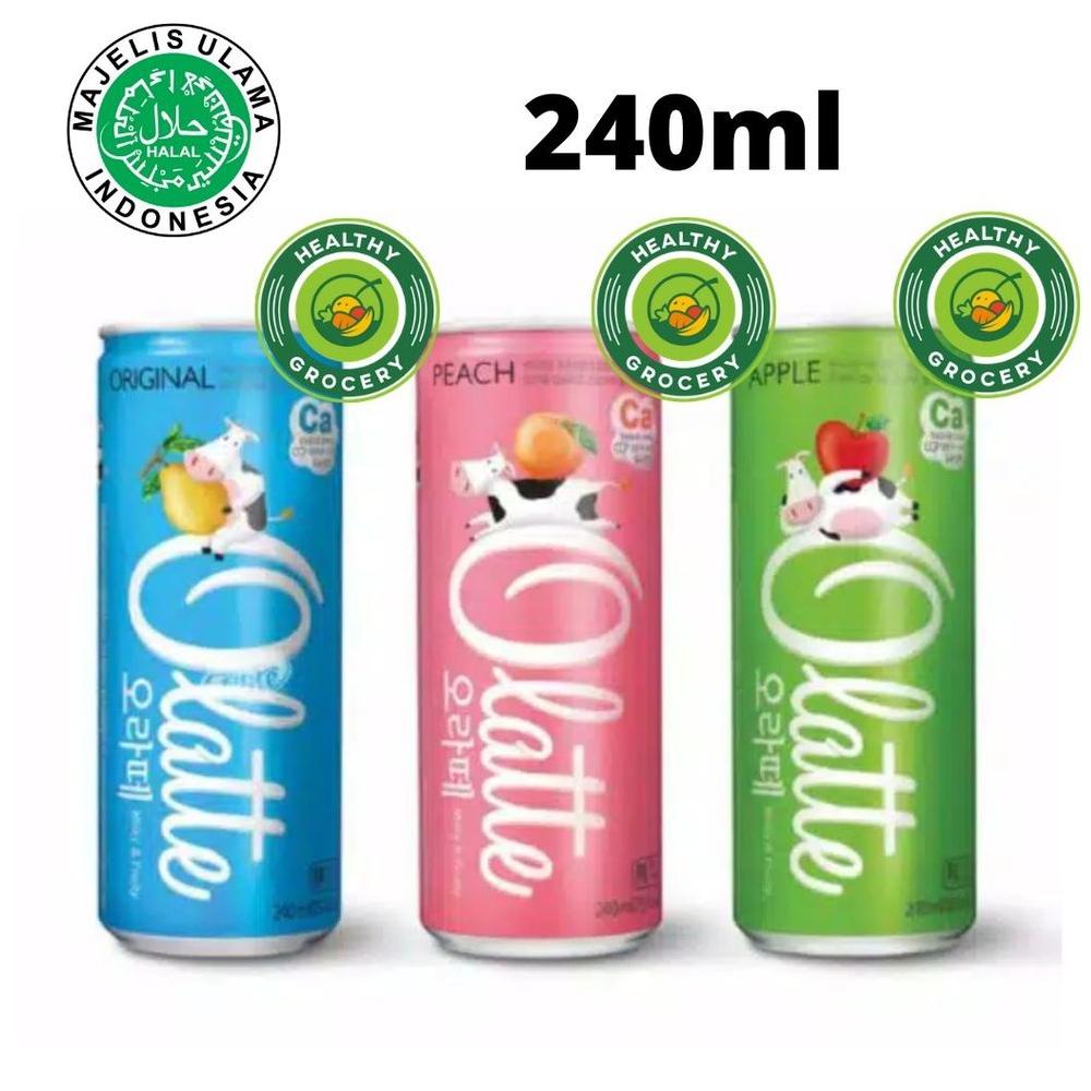 

⚡COD⚡ Olatte Apple / Peach / Pear 240ml Minuman Rasa Susu Dan Apel / Persik / Pir