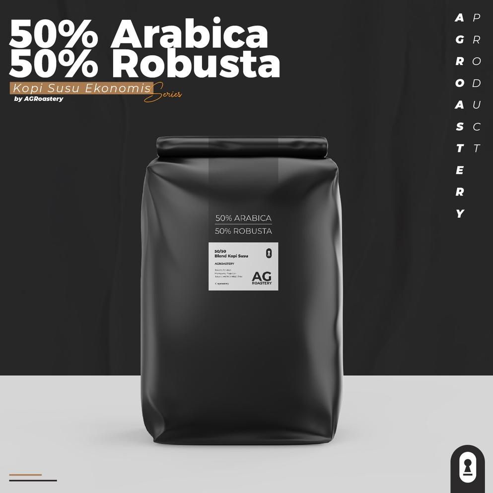 

[KODE 1920] Biji Kopi Blend 50/50 Kopi Susu Ekonomis 1 KG | 1KG
