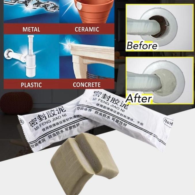 :::::::] Lem Dempul Tembok Plafon Compound Penambal Tambal Lubang Serbaguna