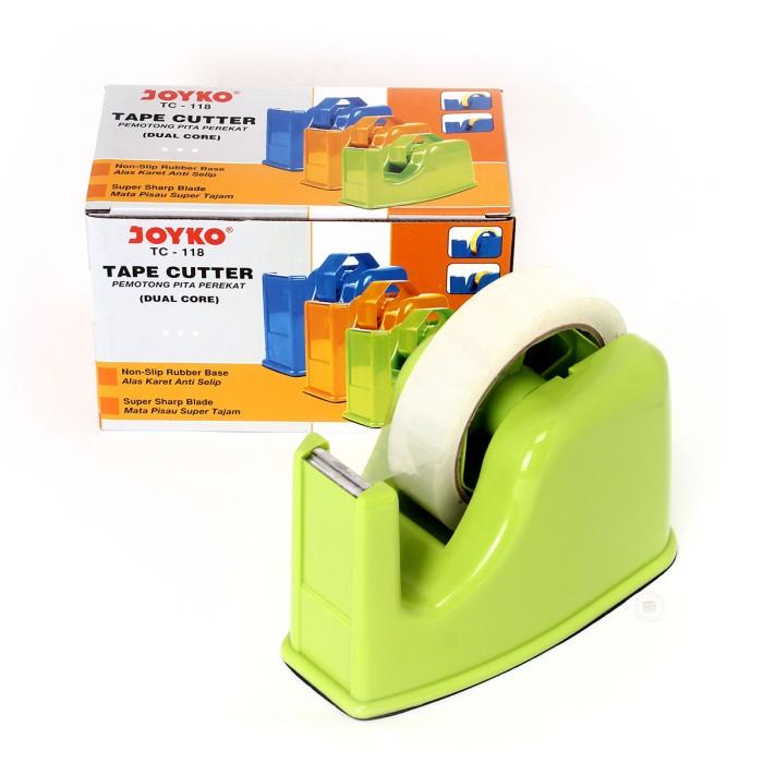 

Extra Cashback Joyko - Tape Cutter -Pemotong Pita Perekat - Tc 118 - Pcs Termurah