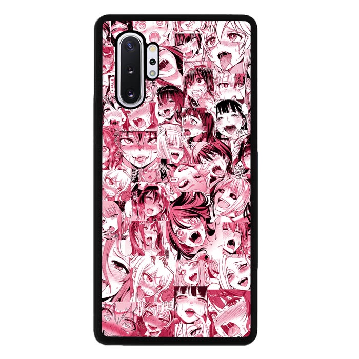 Casing Case Samsung Galaxy Note 8 9 10 20 Plus Ultra Ahegao Pink DF340