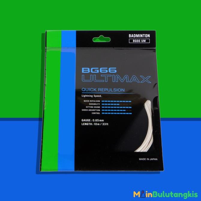 ORIGINAL Senar Raket Badminton BG 66 Ultimax