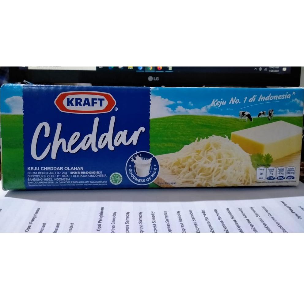 

[JSJ] Keju Cheddar Kraft 2kg 8396