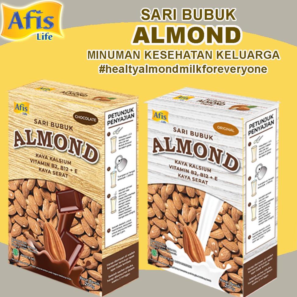 

[BUY 1 GET 1] Afis Susu Almond Sari Bubuk Almond Plus Madu Untuk Anak Dan Dewasa-BELLA SHOP 7947