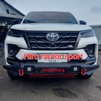tanduk bumper fortuner GR sport avenger Hiro Motor Sport