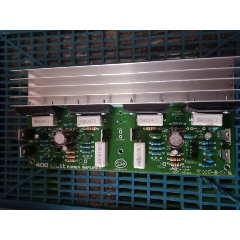 power 400watt stereo