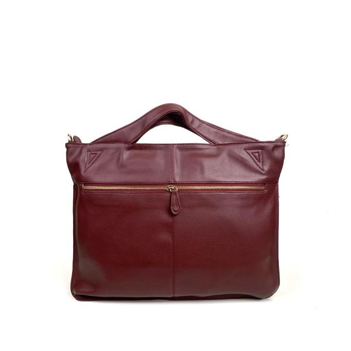 SALE Ceviro Belleza Laptop Bag Maroon  Termurah