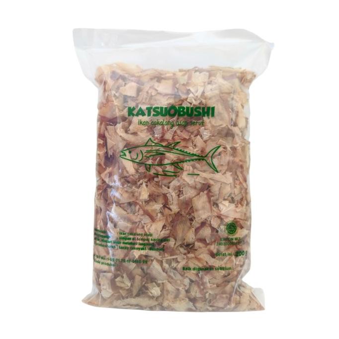 

Katsuobushi @200gram lokal halus - ikan Cakalang asap serut, takoyaki