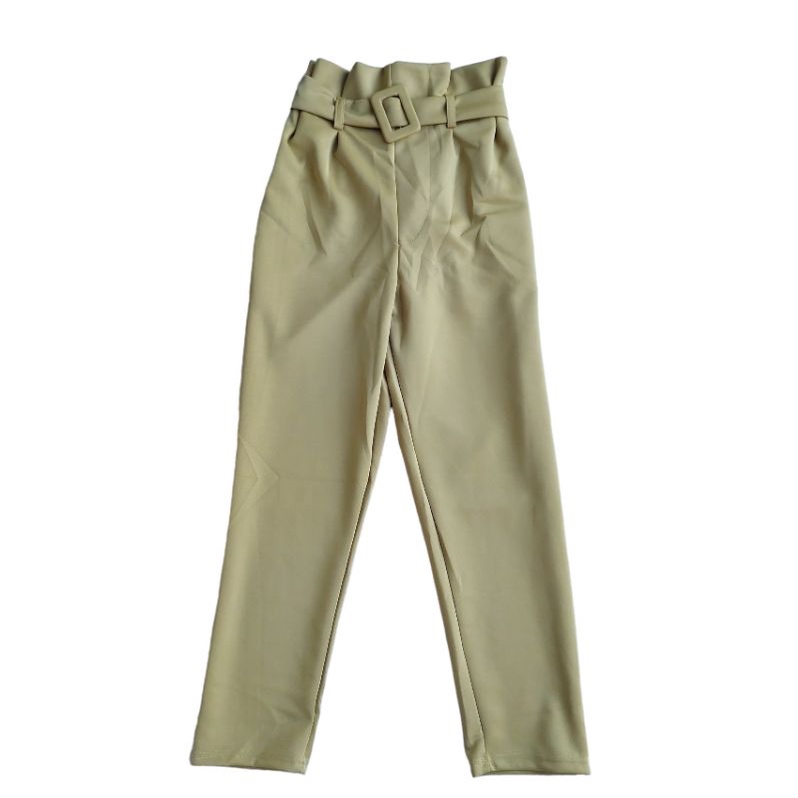 Celana High Waist Scuba /Celana kantor