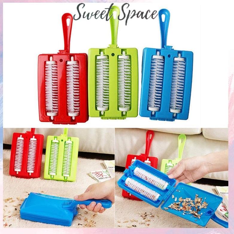 Cod Buy 4 Free Gold SIKAT ROLLER PEMBERSIH KARPET MINI UNTUK RUMAH / SIKAT KARPET AJAIB MULTIFUNGSI 