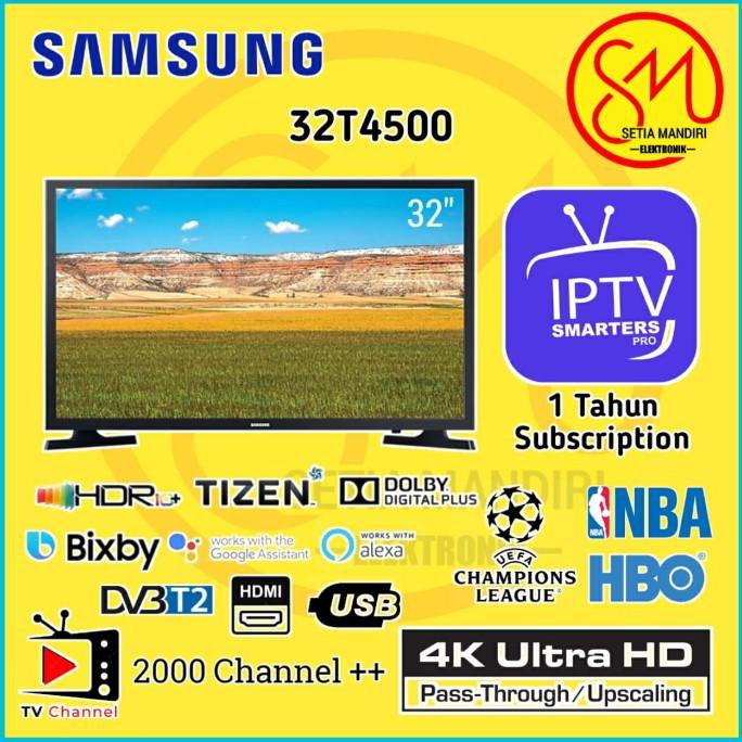 Samsung 32 T4500 Smart Led Tv 32 Inch Hd 32T4500 - Ua32T4500Akxxd