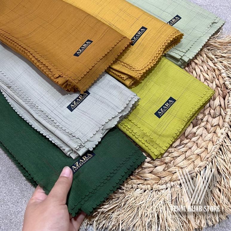 Miliki VOAL WAFFLE EXCLUSIVE PLAT GOLD / HIJAB SEGIEMPAT VOAL WAFFLE ORIGINAL UMAMA SCARF ..