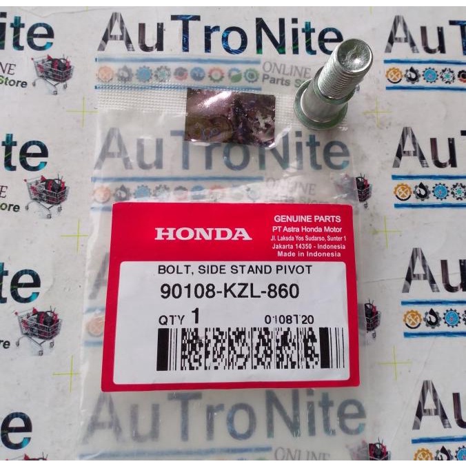 Baut As Bolt Side Standar Samping Pivot 90108-Kzl-860 Ori Honda Vario Promo