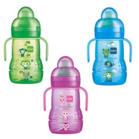 MAM TRAINER with Spill Free Teat & Spout | Baby Training Cup - Soft Spout Cup - Botol Minum Anak / B