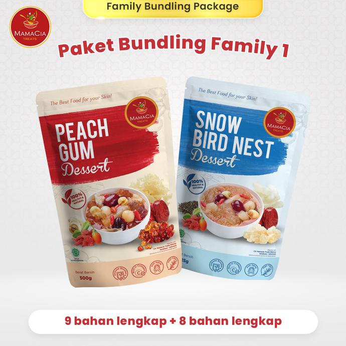 

`````````] Paket Bundling Family 1 : Peach Gum Dessert + Snow Bird Nest Family