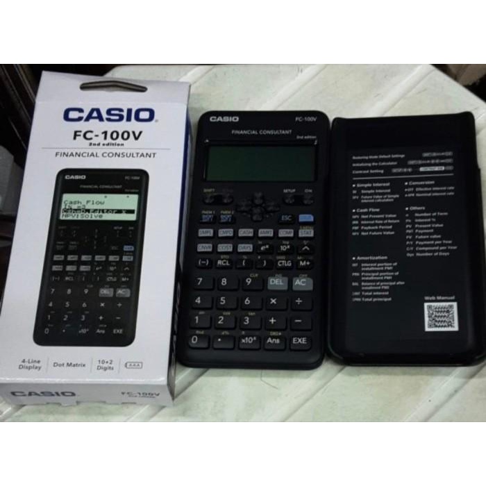 

Terlaris Casio Fc 100 V / Calculator Financial