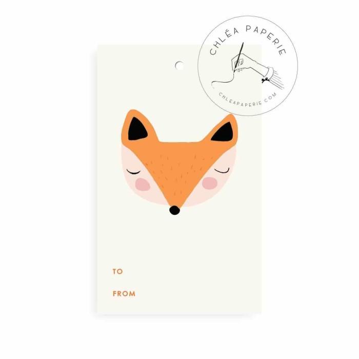 Terlaris Gift Tag / Fox Baby