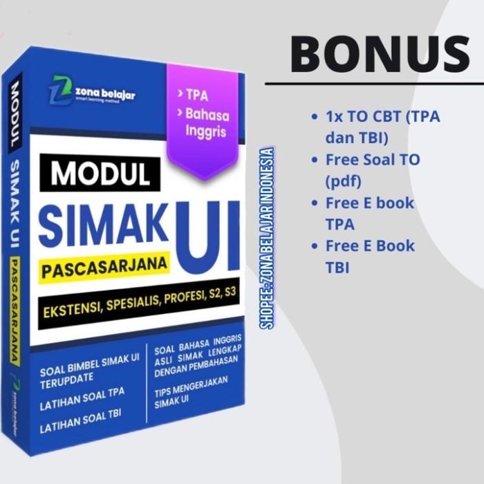 Terlaris Buku Simak Ui Pascasarjana 2023 (S2, S3, Spesialis, Ekstensi, Profesi)